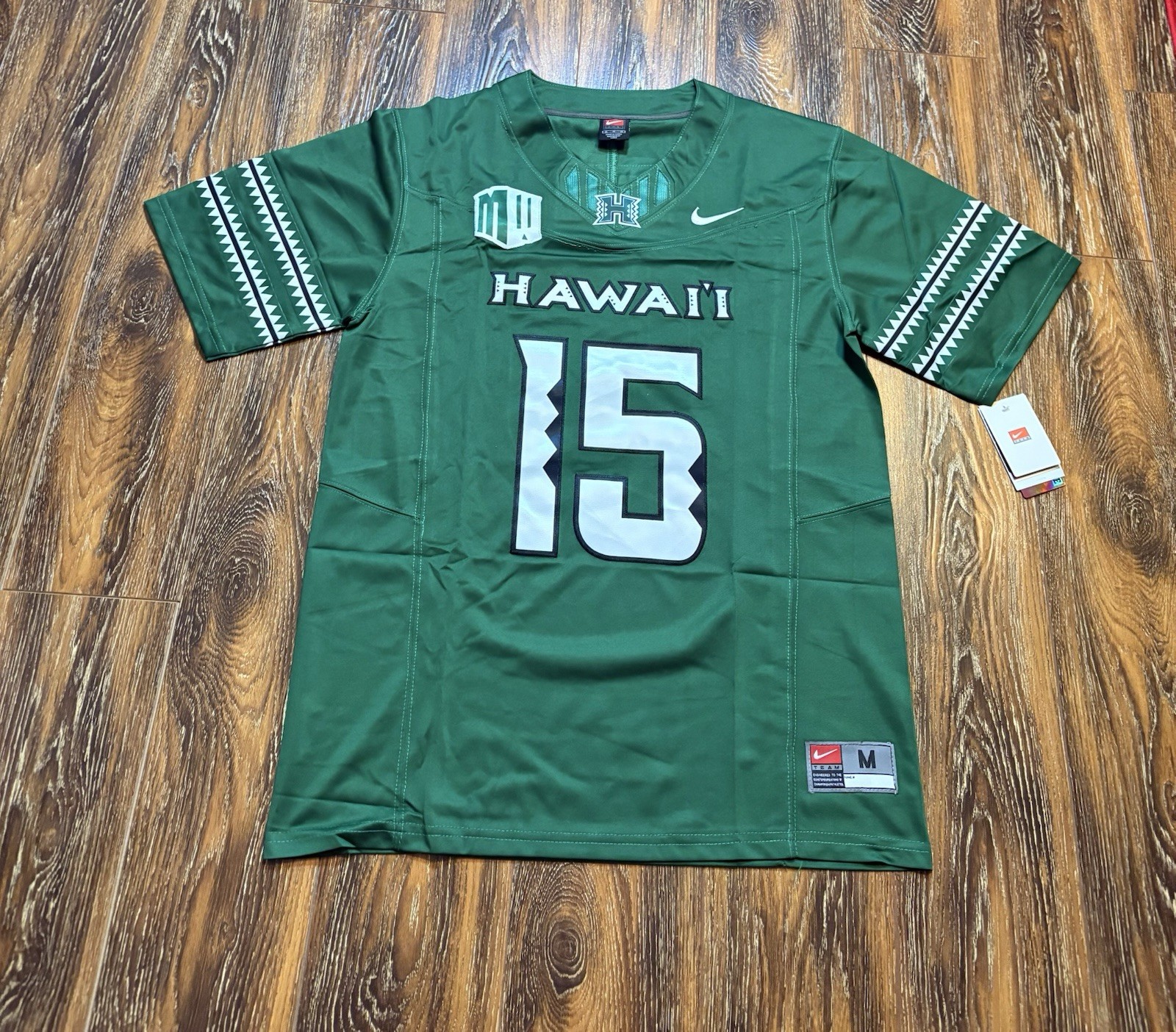 Colt Brennan Hawaii Adult Medium Football Jersey Brand New