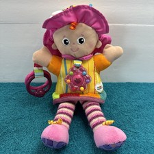 Lamaze Tomy My Friend Sensory Baby Girl Plush Doll 10” Toy with Rattle & Clip Lamaze Tomy My Friend Sensory Baby Girl Plush Doll 10” Toy with Rattle & Clip