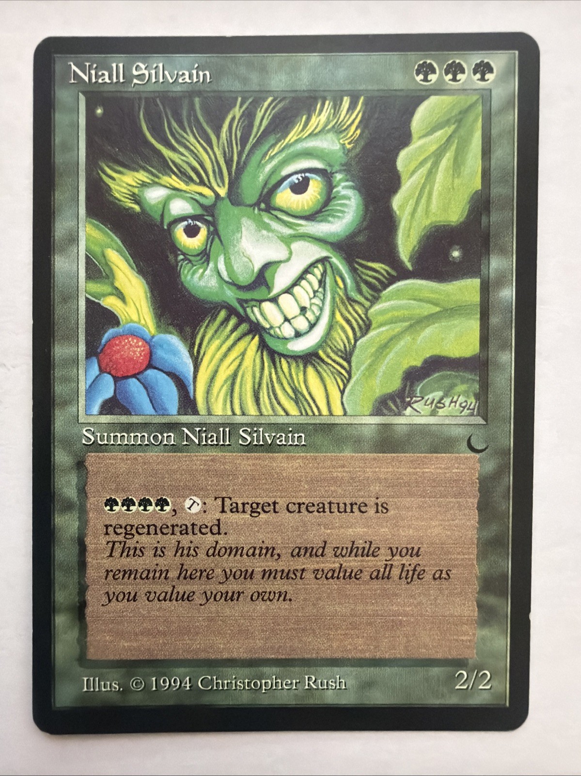 Niall Silvain The Dark MTG Magic The Gathering LP Vintage 1994