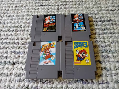 Super Mario Bros. Nintendo NES Cartridge Bundle PAL