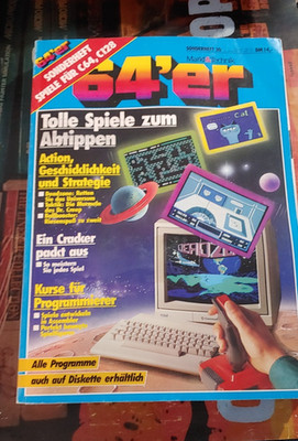 64er Sonderheft 30 Tolle Spiele C 64 Commodore C64 (Markt & Technik)