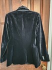 Theory Black Velvet Tuxedo Jacket Women's Size 12-$598 — photo 3