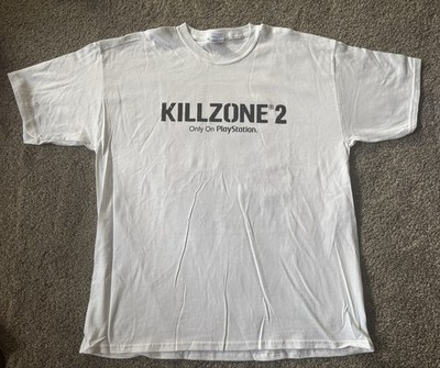 VTG Killzone 2 Playstation Promotional Shirt Graphic T XL Y2K PS3 Shirt 2009