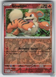 Growlithe 030/198 Scarlet & Violet Base Set Reverse Holo