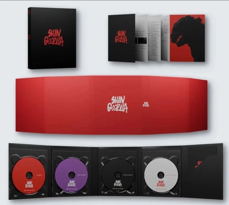 Shin Godzilla (2016) 4K Blu-ray Deluxe Collector’s Edition Sealed - Image 3 of 4