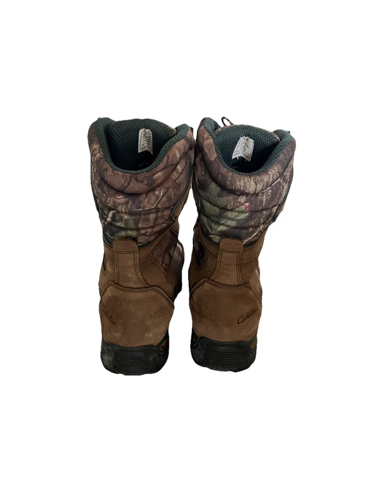 Cabela's 1200 G Snakeguard Extreme Lace Up Hunting Boots Unisex Mossy Oak 11EE - Image 4 of 4