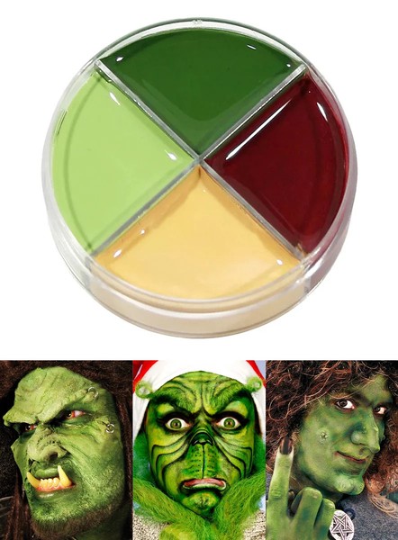 Make-Up Schminke Waldfee - Hexe Karneval Fasching - Theaterschminke & Halloween-image