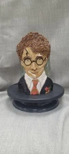 Southern Folk Art Harry Potter Face Jug