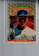 2020 Donruss Optic #16 Rafael Devers Gold Vinyl #/1