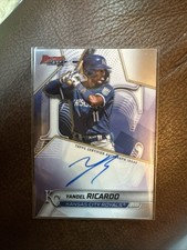 2025 Bowman Best Yandel Ricardo Best Of 2025 Autograph Kansas City Royals