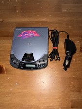Vintage RCA RP-7906A Portable CD Player Tested Works Car Adapter Fast Shipping