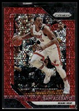 2018-19 Panini Prizm #226 Bam Adebayo Prizms Fast Break Red #/125 SN