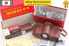 Unused w/Box Filter PANON WIDELUX F8 140 Panoramic Wide 35mm Camera From JAPAN