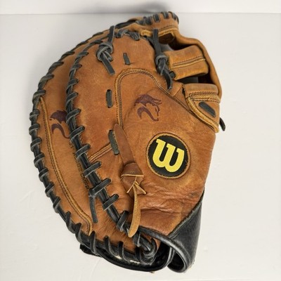 Wilson A0500 CMFP 31  Fastpitch Softball Catcher s Glove Mitt Ecco Leather LHT