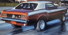 Rare 1969 Mustang Drag Car Race Car -351 Windsor-c4 Wtrans Brake 7.0 18thmile