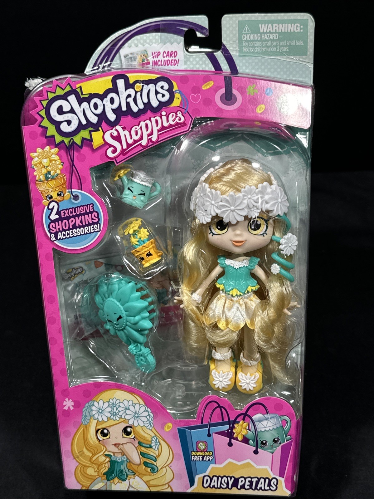 Shopkins Shoppies DAISY PETALS DOLL 2 Exclusive Shopkins
