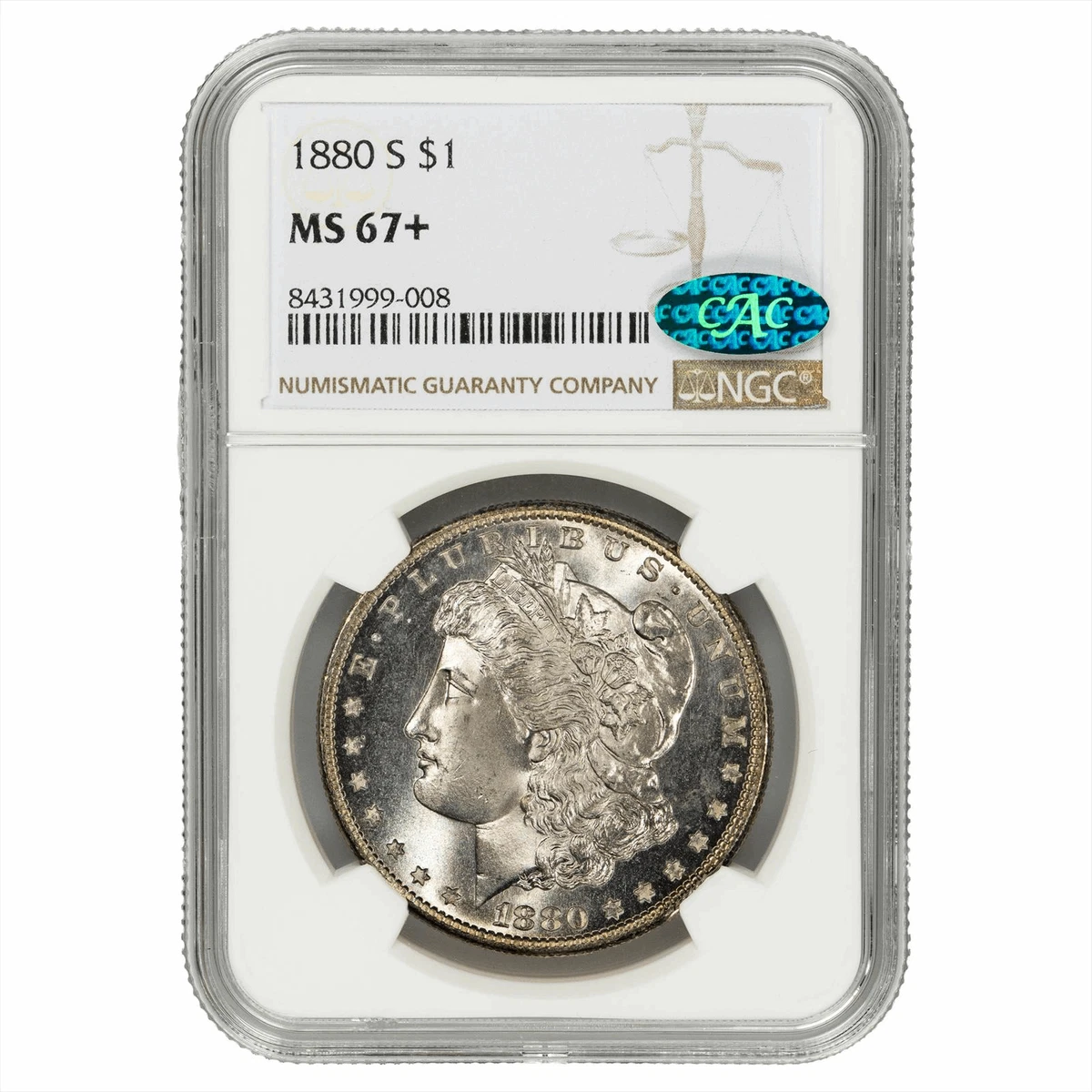 MS 67 Graded 1880 Year Morgan US Dollars (1878-1921) for sale | eBay