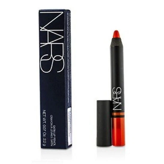 NARS Satin Lip Pencil Timanfaya Orange Red 0.07 oz/2.2g #9217 NOS - Image 3 of 4