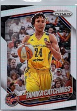 2025 Panini Prizm WNBA #60 Tamika Catchings silver prizm