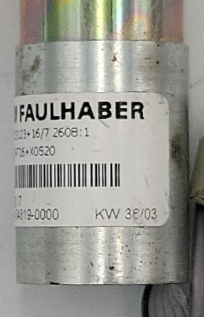 Faulhaber 030078093 12 Volt DC Can Motor