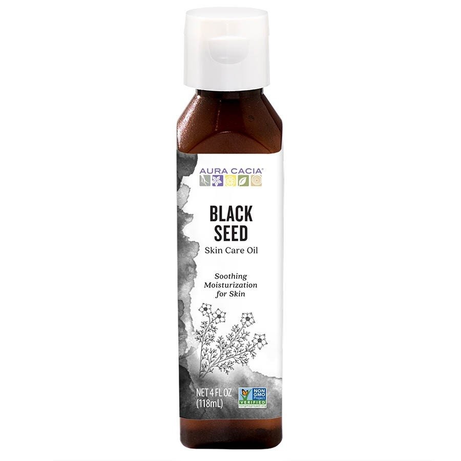 Жидкое масло для ухода за кожей Aura Cacia Black Seed Oil 4 жидких унции 4590₽