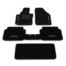 Tappetini compatibili con Volkswagen Touran 7 posti 2003-2015 - posteriore unito