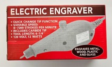 Electric Engraver 120 Volt for Metal Wood Plastic Glass