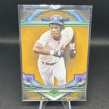 Topps Triple Threads Rickey Henderson #144 Yankees 2024 Baseball Card