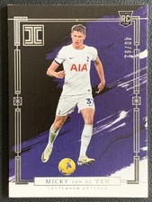 Micky Van De Ven 2023-24 Panini Impeccable Premier League Silver RC /62 #14