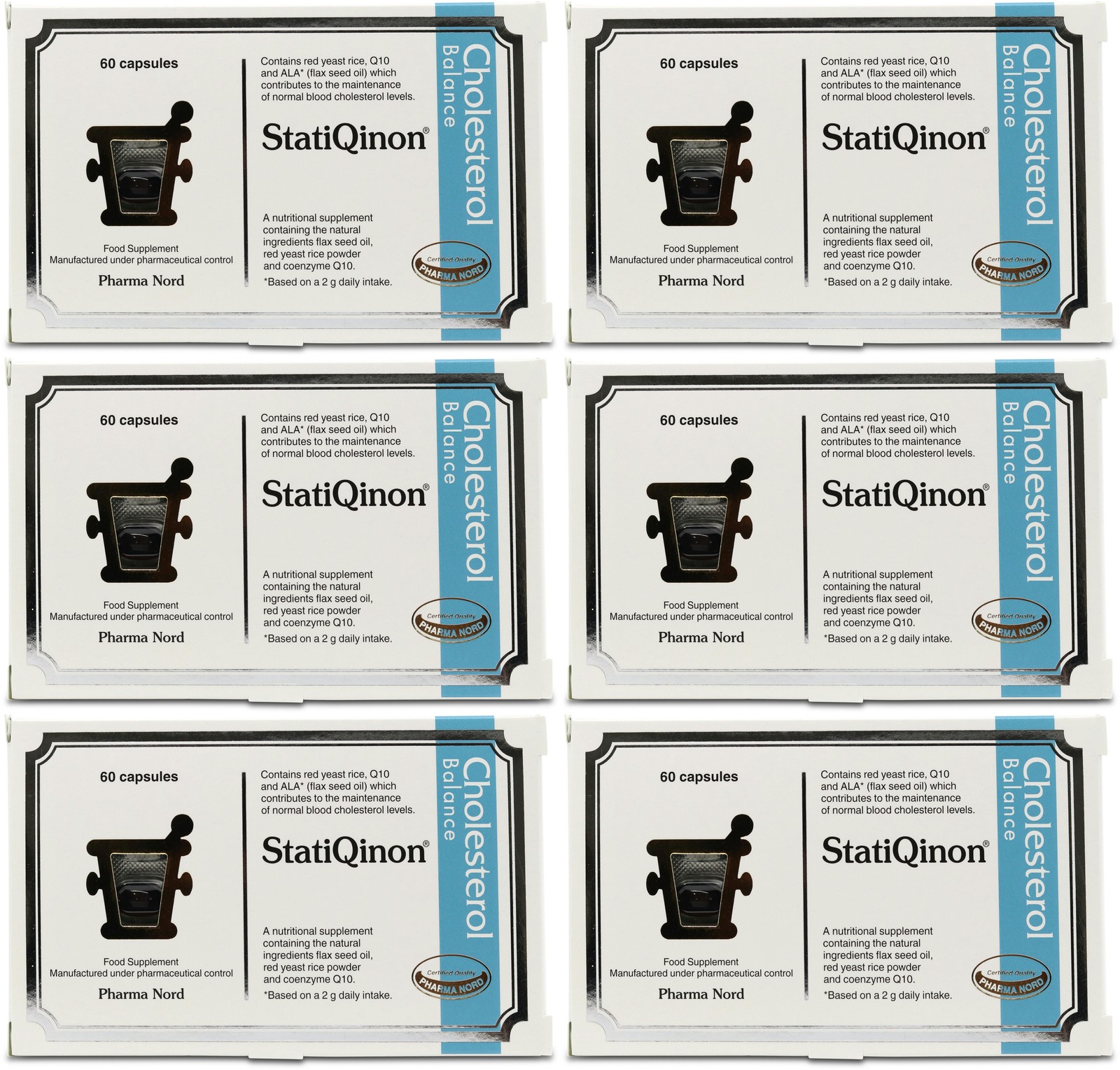 Pharma Nord StatiQinon Cholesterol Balance 60 Capsules - Image 8