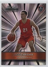 2021-22 Wild Card Alumination Silver Rainbow 182/299 Cole Swider #ABC-15 1os1