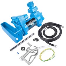 Blue Fuel Transfer Pump 12 Volt 15 GPM 2600RPM Diesel Gas Gasoline Kerosene