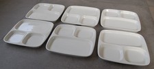 Schönwald Germany 6 Abteilteller Kantinenteller 50er Jahre Kult Kantinengeschirr