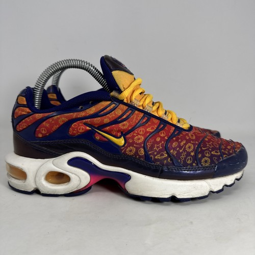 Nike Air Max Plus TN CI9932-500 Multicolor Orange Sneaker Shoes Womens 7 / 5.5Y