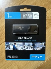 PNY - PRO Elite V3 1TB USB 3.2 Gen 2 Flash Drive - Black