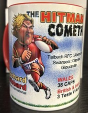 Wales Rugby Union Hitman Richard Hubbard Mug