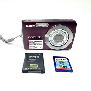 【動作品】Nikon　ニコン　デジカメ　クールピクス　S210 コンパクト Amazon.com : Nikon Coolpix S210 8MP Digital Camera with 3x