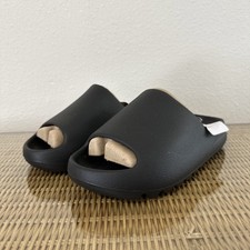 Yeezy YS-01 Black Slides Brand New In Bag Size 8 SHIPS NEXT DAY