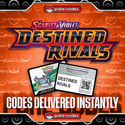 Pokemon - Destined Rivals TCG Code Cards - INSTANT DELIVERY - Active  5/30/2025 | eBay
