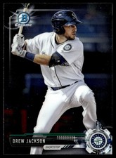 2017 Bowman Chrome Prospects Drew Jackson Seattle Mariners #BCP99