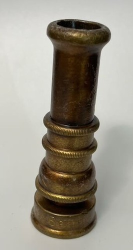 Vintage Boston Brass Garden Hose Nozzle Made in USA Adjustable Sprayer