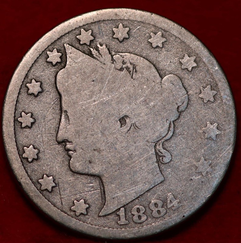 1884 Philadelphia Mint Liberty Nickel