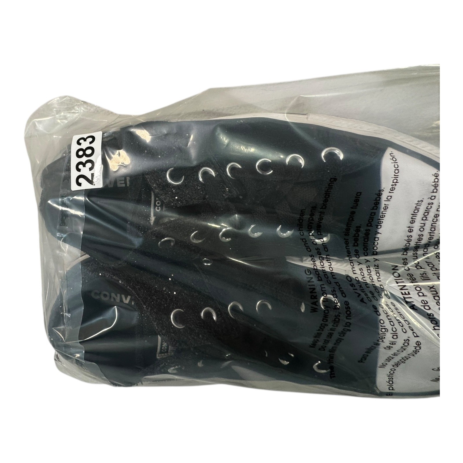 Converse Chuck Taylor All Star Low Top Glitter Black Sneakers Women US 7 thumbnail 12