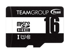 Team 16GB microSDHC UHS-I/U1 Class 10 Memory Card with Adapter, Speed Up to