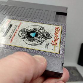 Conquest Crystal Palace WIZARDRY Knights of Diamonds Nintendo NES Manual Poster