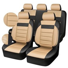  Leather Seat Covers Full Set Universal Water...