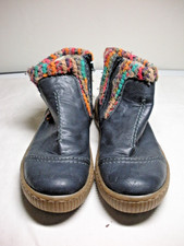 Rieker Felicitas 84 Ankle Boots EU 41 US Womens Black Warm Lined Fun