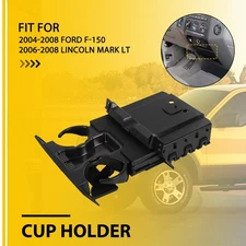 Dashboard Cup Holder Ash Tray Black For Ford 2004 05-2008 F-150 6L3Z1504810AA EV