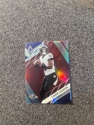 2022 Panini Phoenix Lamar Jackson Red #/250 Ravens