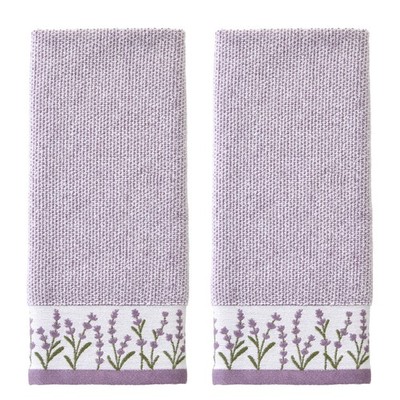 SKL Home Lavender Border 100% Cotton 25 inches x 16 inches,
